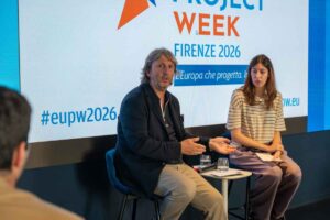 Vito Cellamaro e Ilaria Garampi, Coordinatrice di Europa Experience di Roma(1)